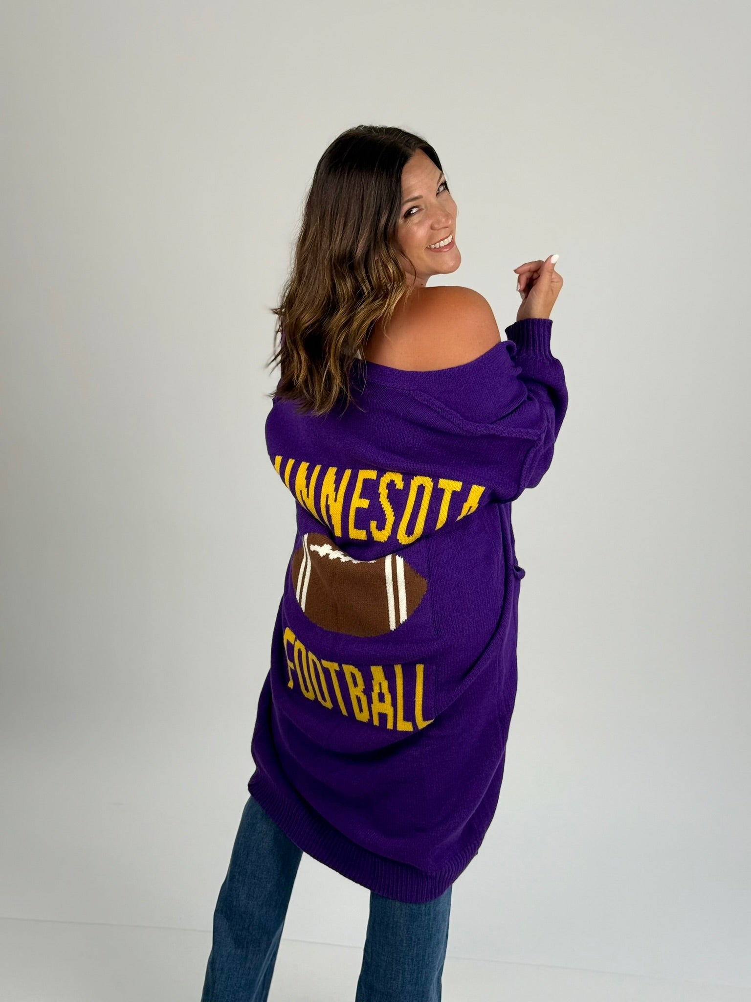 Minnesota Football Cardigan