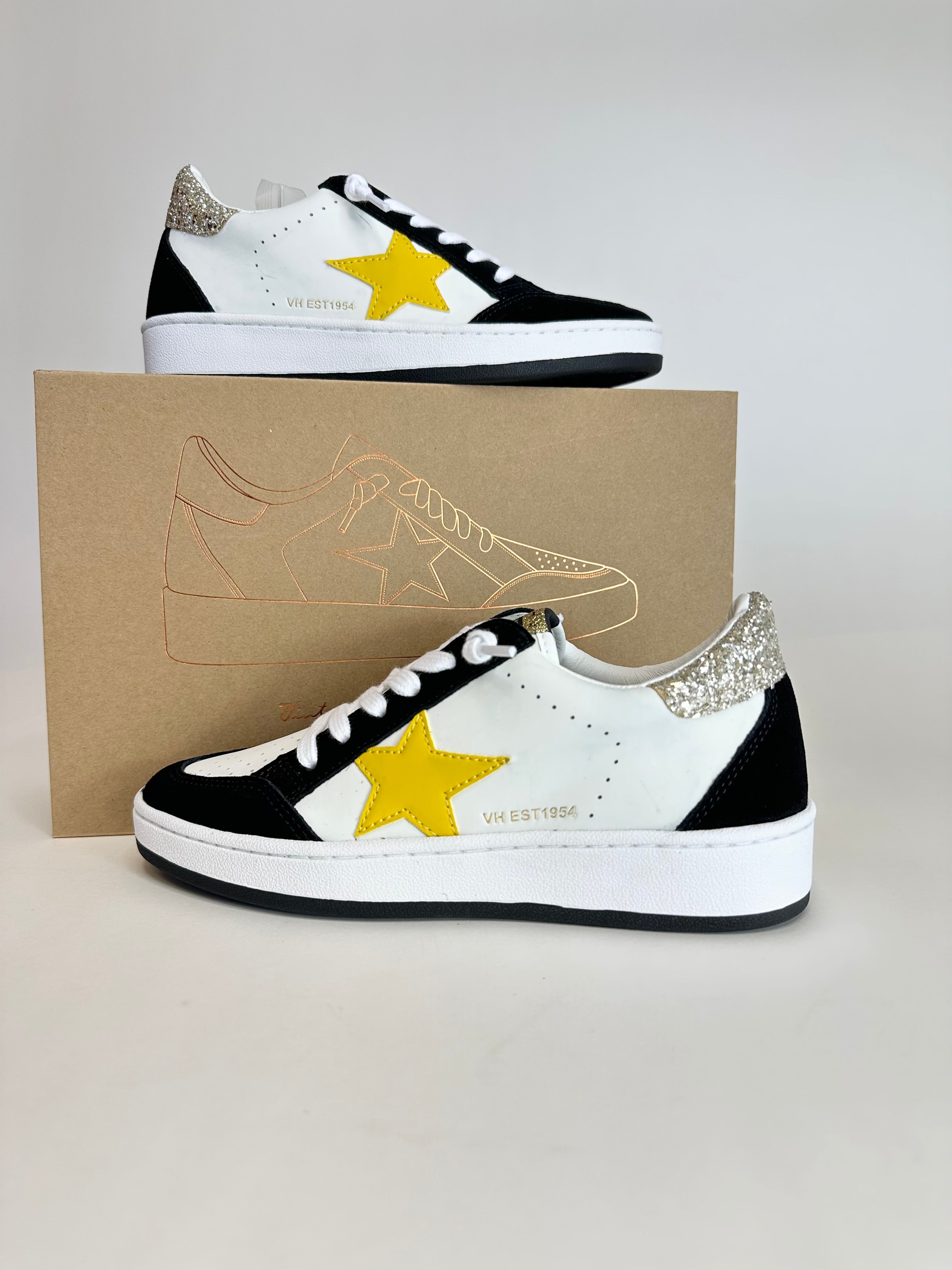 Black & Gold Game Day Sneaks