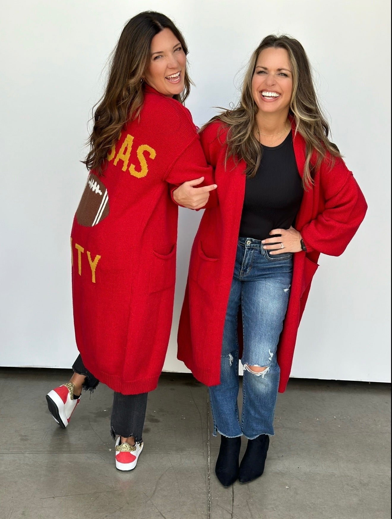 Kansas City Football Cardigan