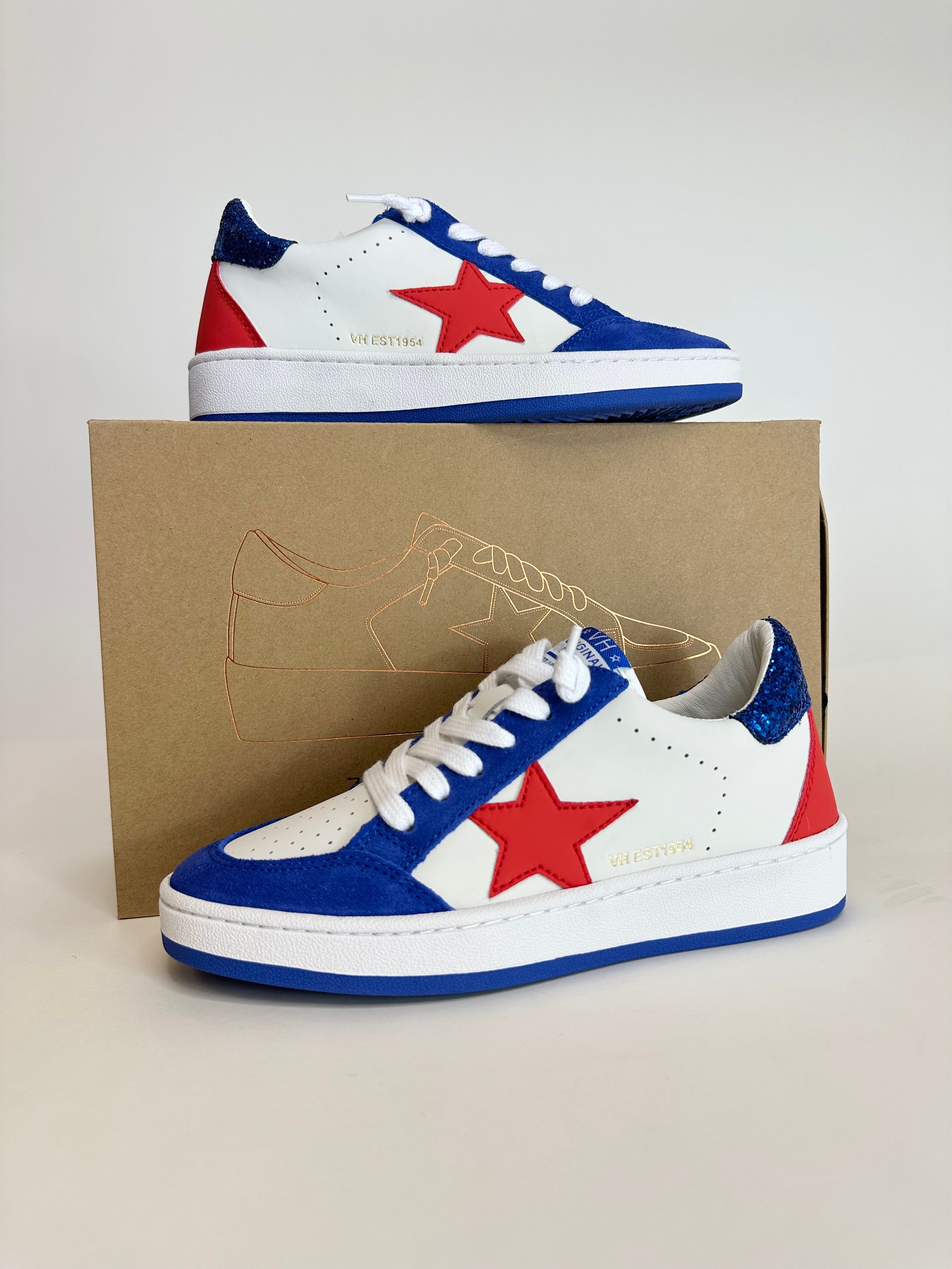 Red & Blue Game Day Sneaks