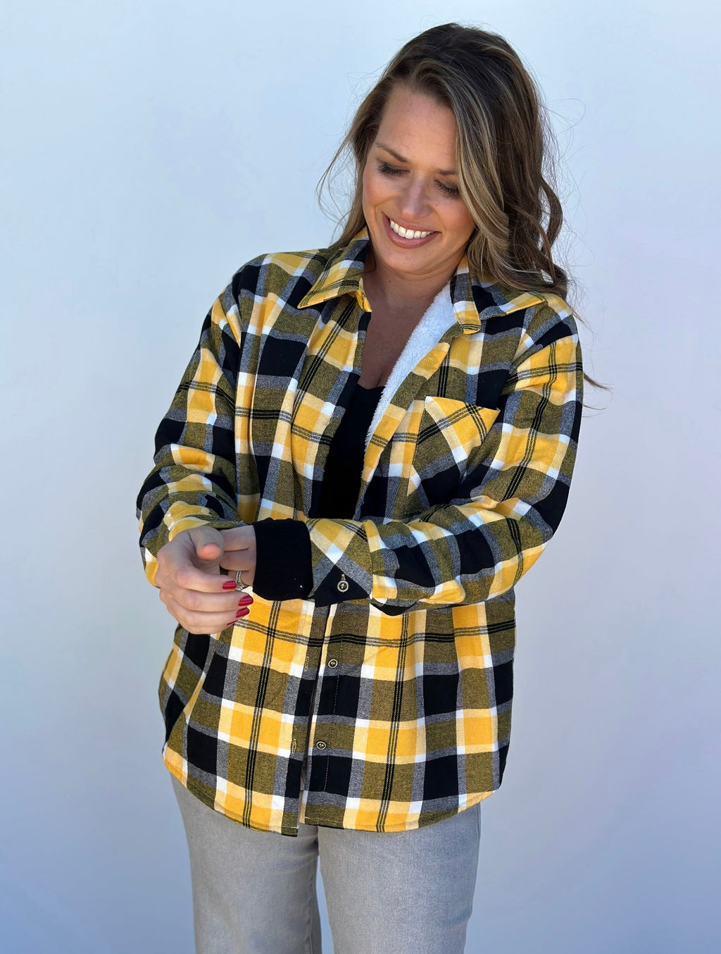 Black & Gold Shacket