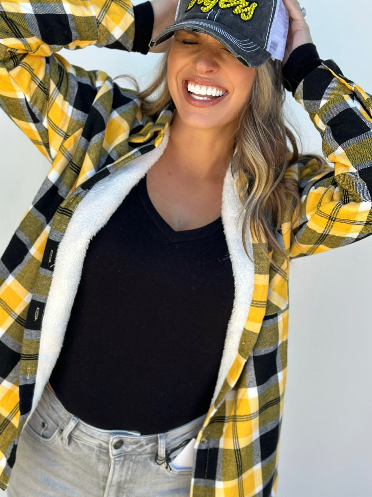 Black & Gold Shacket