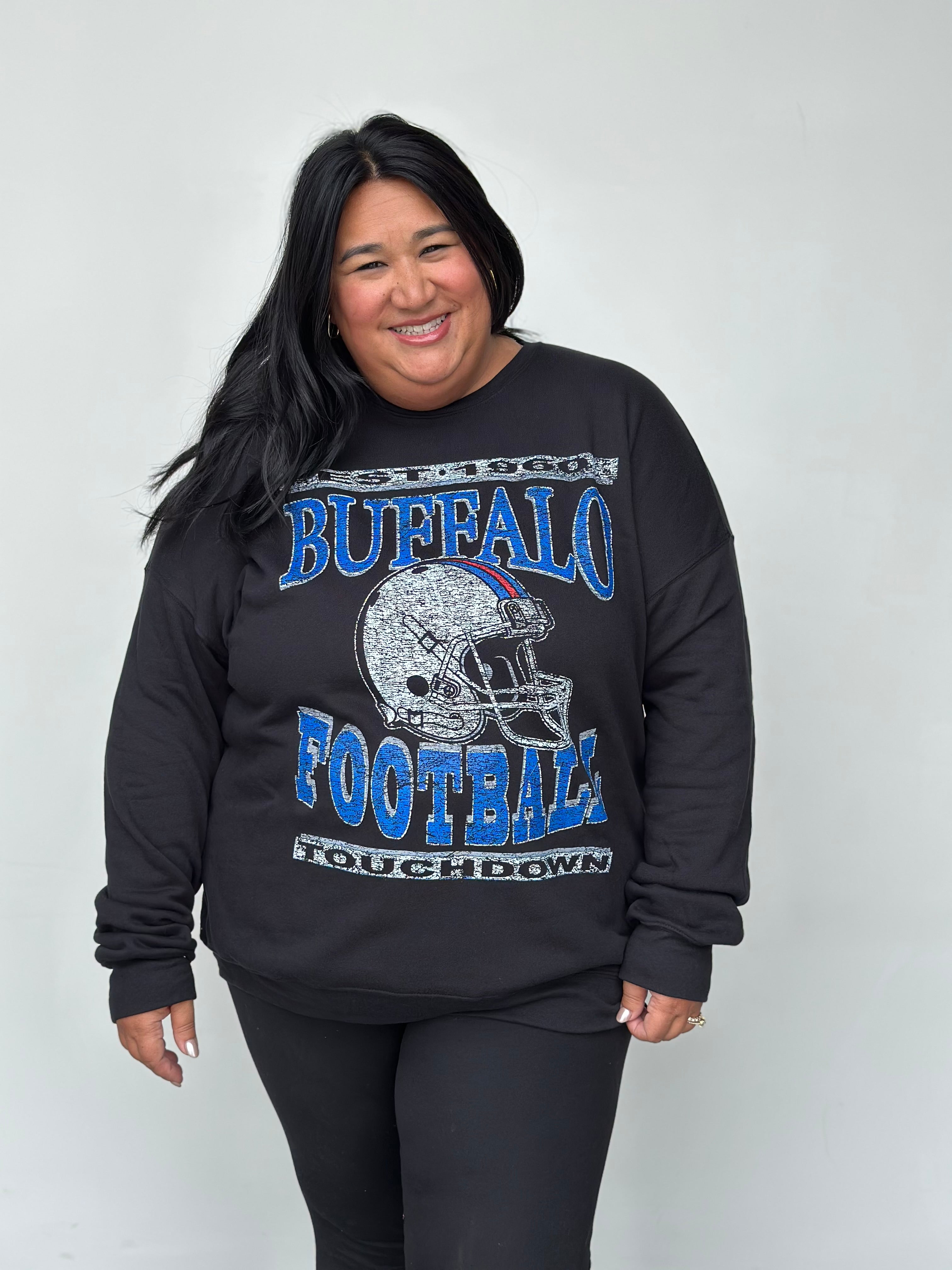 Throwback Buffalo Crewneck