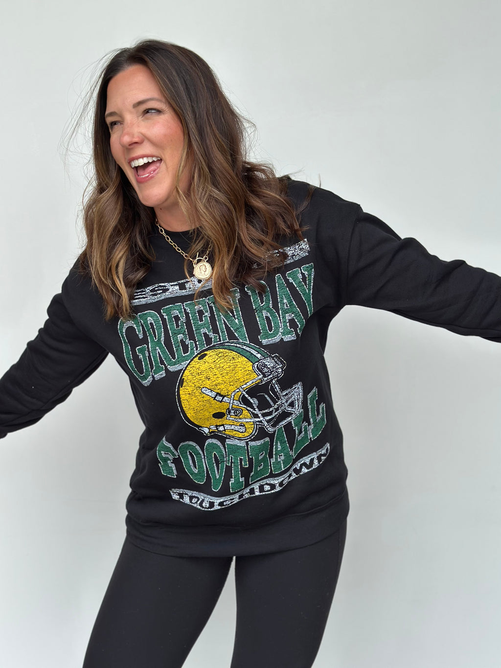 Throwback Green Bay Crewneck