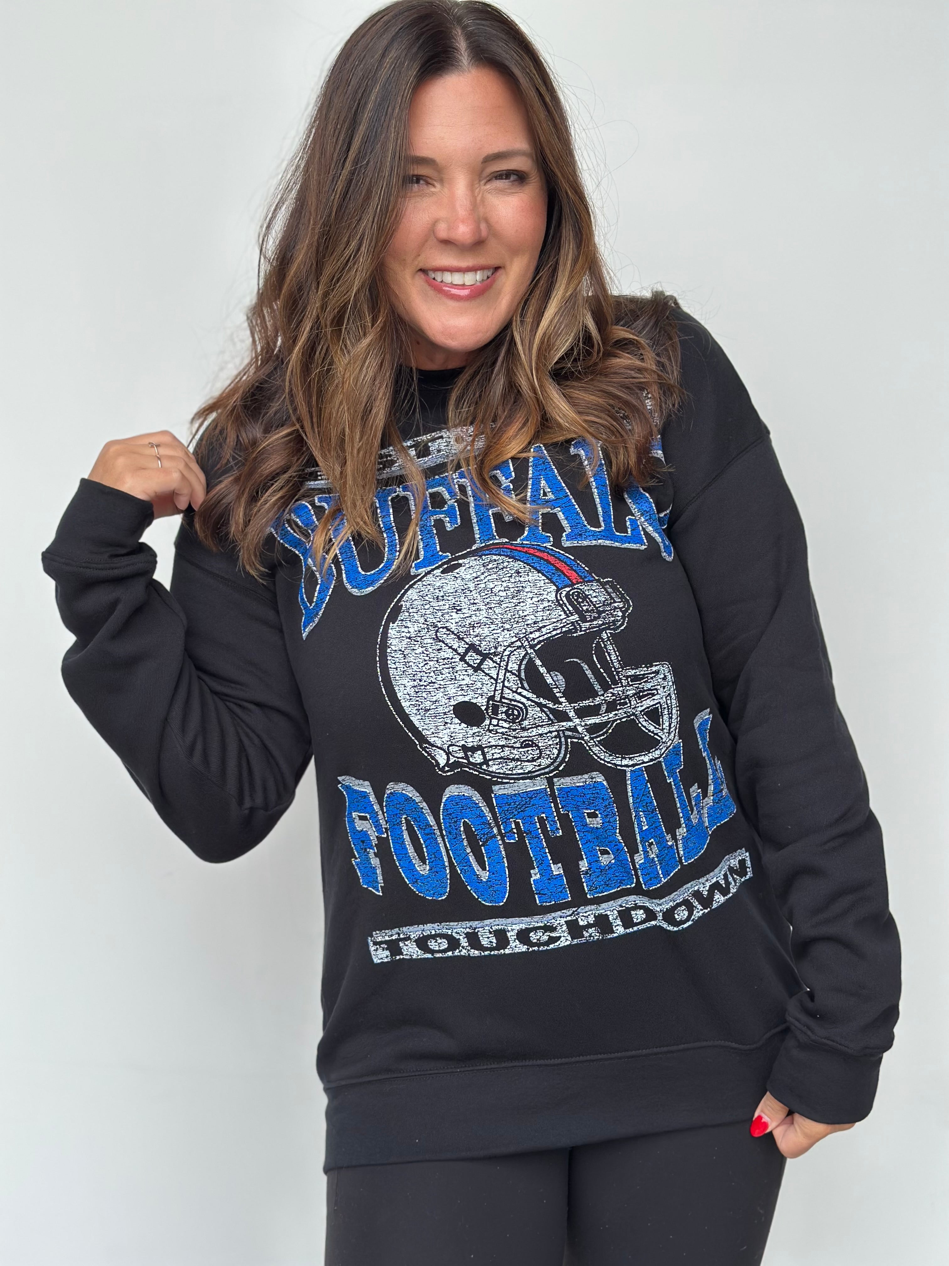 Throwback Buffalo Crewneck