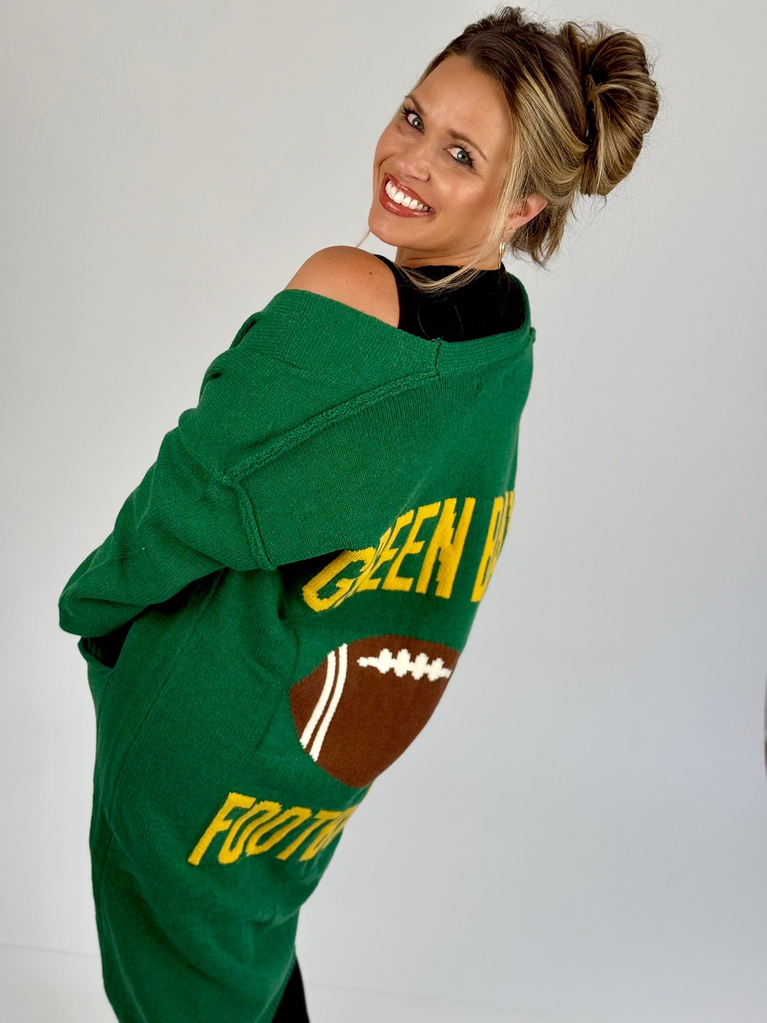 Green Bay Football Cardigan