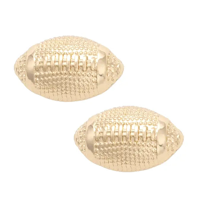 Football Stud Earrings