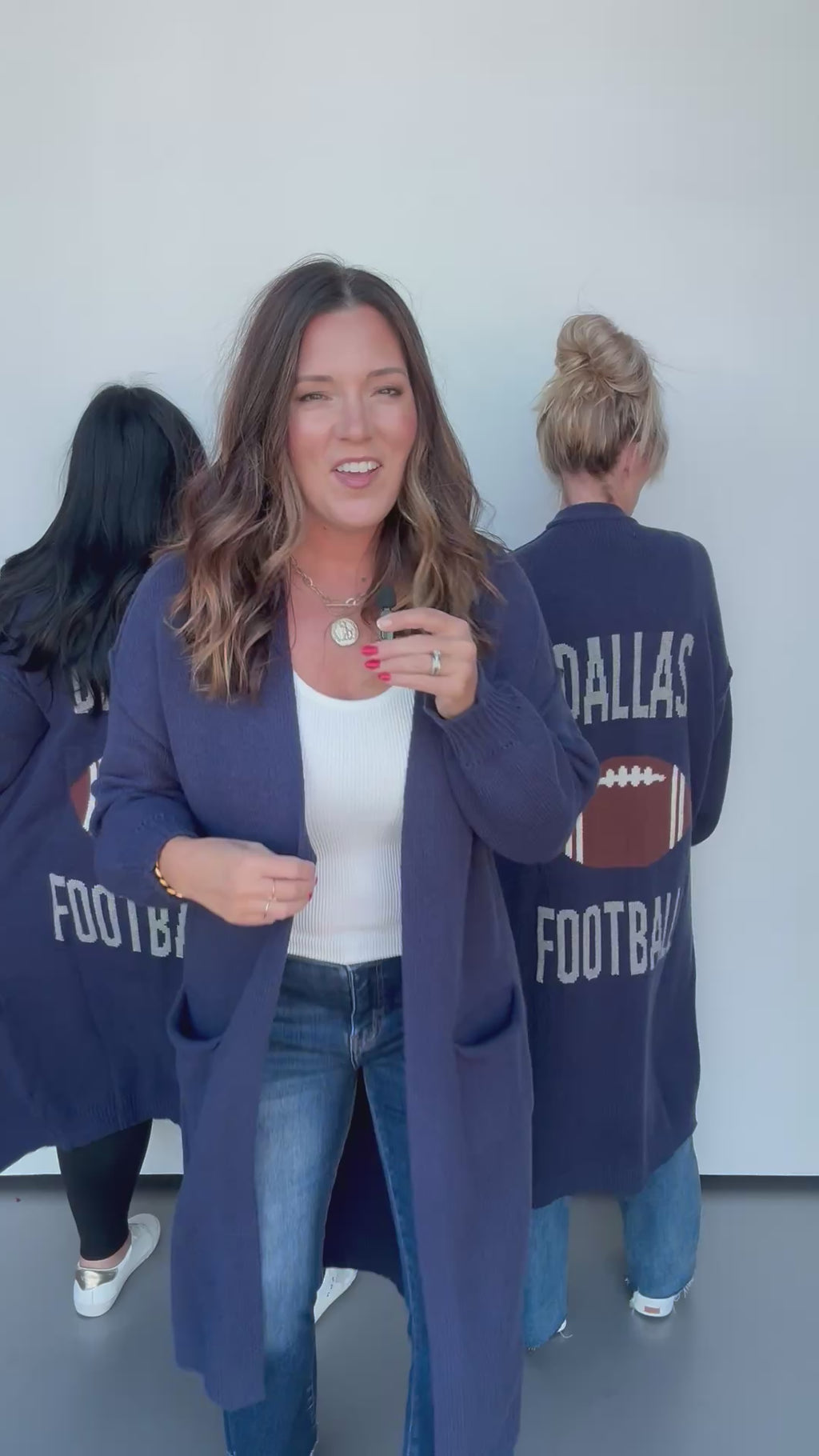 Dallas Football Cardigan