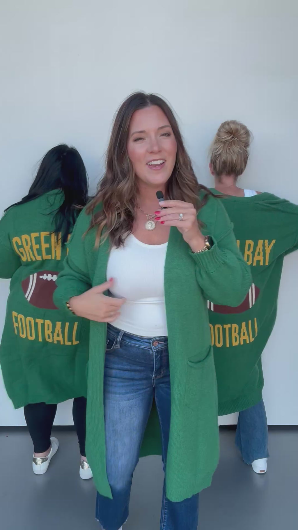 Green Bay Football Cardigan