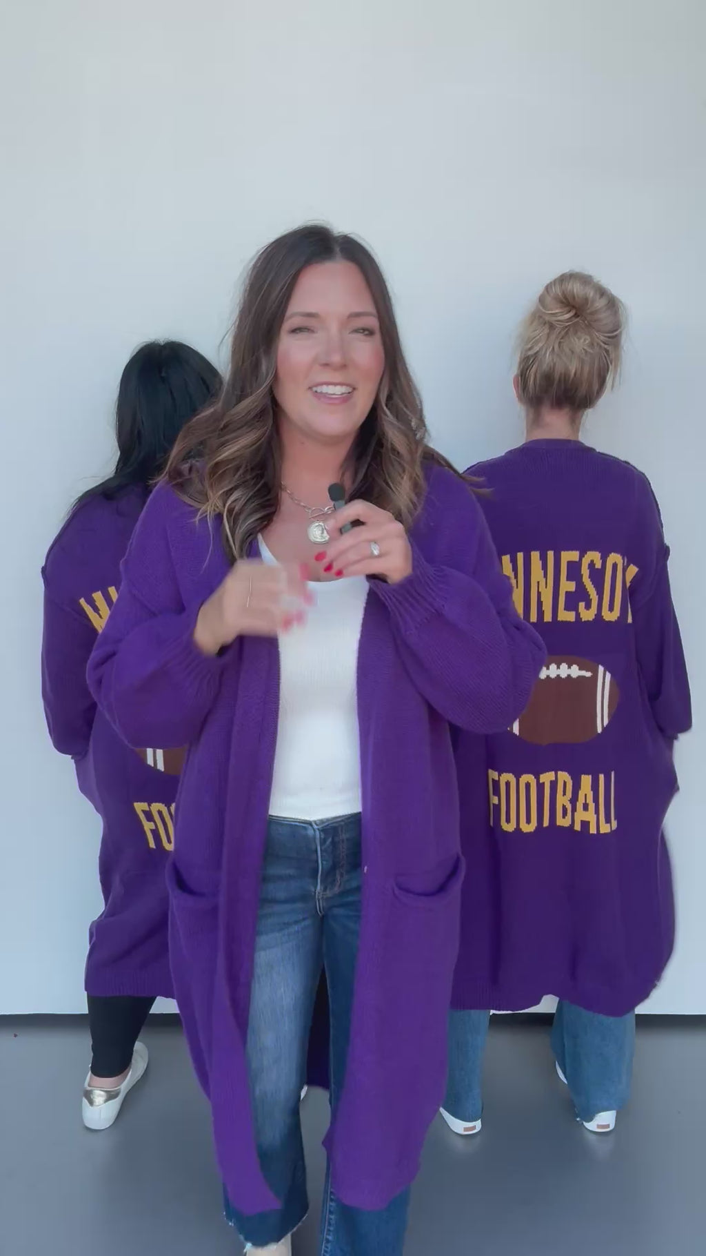 Minnesota Football Cardigan